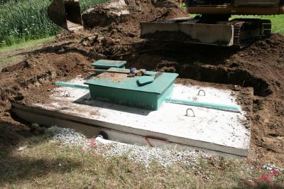 Septic system components