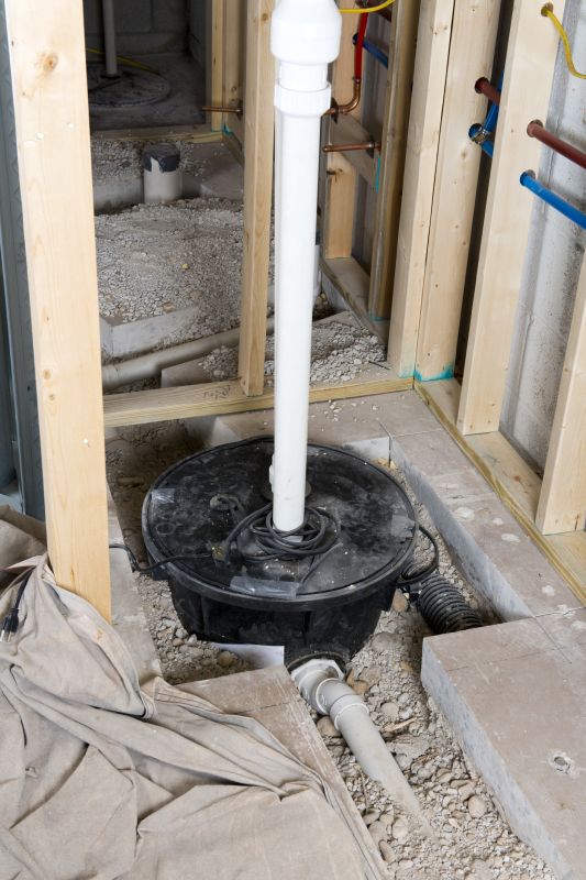 Sewage Sump Pump Installation